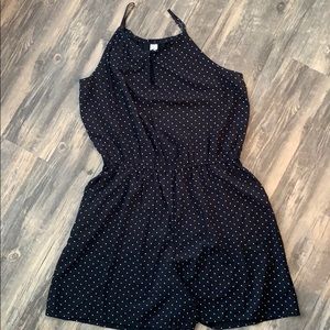 Old Navy Waist-defined Sleeveless Keyhole Romper